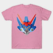 T Shirt Women Gundam Aquarius Tigris Harajuku Print Kawaii Tshirt Summer Short Sleeve Female T-Shirt Top Tee S rožinė