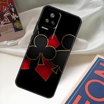 Poker Playing Card Case For POCO X6 Pro X3 X5 F3 F5 M5s M6 Pro Xiaomi 14 Ultra 11T 12T 13T Pro 12 13 Lite Cover Xiaomi 13 Ultra