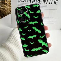 Halloween Vampire Bats For Realme 12 Pro Plus 11 10 9 C67 C55 C53 C35 C33 C30 C25s C21Y C15 GT3 GT5 GT Neo 5 Case Realme GT Neo5 white