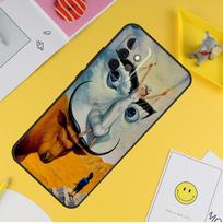 Salvador Dali Art Cover For Samsung Galaxy A34 A35 A14 A15 A25 A53 A33 A13 A52 A32 A12 A51 A71 A54 A55 Case Samsung A14 gray