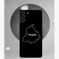 Punjab Map Case For Samsung Galaxy S24 S23 S22 Ultra Note 10 Plus Note 20 S9 S10 S20 S21 FE Back Cover Galaxy S8