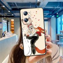 Anime Zootopia Judy&Nick For OPPO Find X6 X5 X3 A54S A5 A94 A16 A53S A57 A74 A72 A98 A78 A96 A9 5G Black Cover Phone Case OPPO A16 white