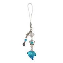 Delicate Shark Beadwork Keychain Accessory Durable Keyrings Handmade Hanging Ornament for Fashion Enthusiasts