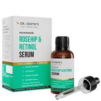 Dr. Sheth's erškėtuogių ir retinolio serumas su erškėtuogių aliejaus ekstraktu ir 0,3 % retinolio | Retinolio serumas veidui | Anti Ageing, raukšles |Unisex |30ml