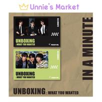 IN A MINUTE [ Unboxing What You Wanted ] 1st single Album (PRESENT VER. CHANGE VER.) NO POSTER_RANDOM VER.(1EA