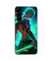 Case - Maniacase - Samsung Galaxy A56 - Silicone - Soft - One Piece Zoro 3D juoda