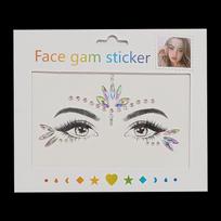 Children’s Music Festival Crystal Diamond Face Stickers