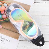 Swimming Equipment Eye Protector Diving Goggles Safety for Glasses Snow Waterproof rožinė