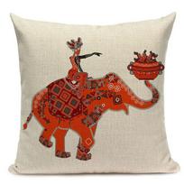 African Style Geometric Print Cushion Covers 45x45cm Customizable Throw Pillow Cases for Sofa, Car Seat, and Home Decor 450mm*450mm