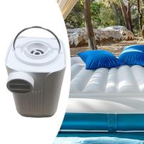 Air Pump Mattress Portable Accessories Easy to Use Inflator Deflator Camping Lamp for gray