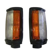 Posūkio žibintas priekinis dešinysis kairysis 2 vnt. rinkinys Mitsubishi L200 1996-1998 m. Oem MB527090MB527089