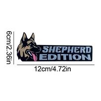 Dog Car Badge 3D Dogs Badge Acrylic Badge Sticker For Car Car Decals Bumper Stickers Funny Automotive Car Badge For Exterior