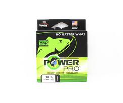 Power Pro pinta Spectra valas 20 lb, 300 jardų, baltas (1528 m) balta