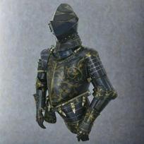 Viduramžių šarvai Anton Princas-Rinkėjas Cristian Cosplay Helovino kostiumas Viduramžių dekoras Kostiumas Viduramžių dovana black