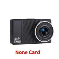 3-inch High-definition Dual-lens Front 2K+1080 Mobile Phone Interconnection with WiFi Dual-channel Driving Recorder 【No WIFI】1 Lens juoda