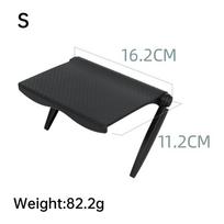 Desktop Screen Top Storage Shelf Rack Holder Computer Monitor Desktop Stand TV Rack Display Shelf Organizer Bracket No Punching S 16.2*11.2CM juoda