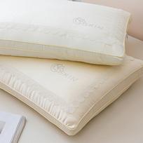 Duo Xi Ai Mei Mian prabangus kaklo pagalvės komplektas su viena pagalvės užvalkalu visiems sezonams 74*48cm beige
