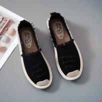 Ladies' Flat Lazy Shoes, One Foot Casual Shoes, Driving Shoes, Flat Breathable Shoes 41