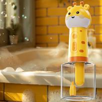 Pet Dog Bath Aerator Cat Shower Gel Foaming Machine Electric Foaming Machine Cute Deer Bubble Machine