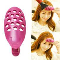 1Pcs Hair Fringe Clip Front Bang Curler Roller Holder Pin Diy Hair Styling Tool violetinė