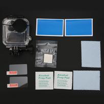 Waterproof Housing Shell Cover Camera Protecting Diving Case Set with Tempered Glass Film Anti Fog