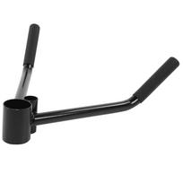 TBar Pulley System Barbell Steel Handle Rowing Core Strength Workout Gym Accessories
