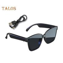 Bluetooth-compatible Smart Sunglasses with Open Ear Audio Voice Control Hands-Free Rechargeable UV-proof Music Glasses Eyewear juoda