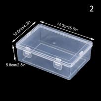 1Pc False Eyelash Storage Box For Eyelash Extension Tool Organizer Lash Accessories Cosmetic Makeup Tools Storage Box gray