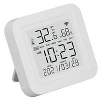 Išmanaus namo temperatūros ir drėgmės jutiklis Didelio tikslumo 2,4 GHz belaidis skaitmeninis higrometras patalpoms