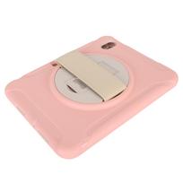 Tablet Case Multifunction Shockproof High Hardness Tablet PC Case with Pen Slot Strap Bracket for rožinė