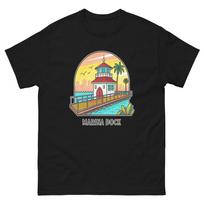 Marina Dock Object Place Item Urban T Shirt XL
