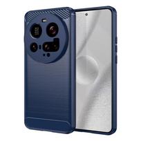 For Xiaomi 15 Ultra 5G Case For Xiaomi 15 Ultra Cover 6.73 inch Shockproof Soft Silicone Protective Bumper For Xiaomi 15 Ultra For Xiaomi 15 Ultra mėlyna