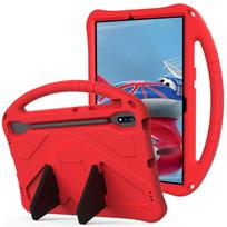 Big Flying Man Anti-Drop Protective Case for S7 FE 12.4, T730, S9+, T970, S10+ For Tab S9 Plus raudona