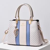2022 Elegant Large Capacity Crossbody Handbag for Women - Stylish Mom & Mother-in-Law Bag mėlyna