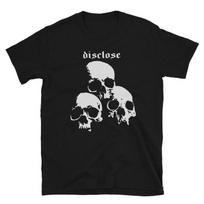 230 Gsm 100% Cotton Discloseskulls Shirt XXS juoda