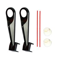 2 Sets Chain Cleaner Attachment Motorcycle Chain Lube Applicator Motorbike Maintenance Tool 3 Sided Wrap Multifunction