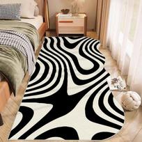 Elegant Loop Velvet French Carpet for Living Room, Bedroom, Bay Window, or Sofa Area 60*160 cm