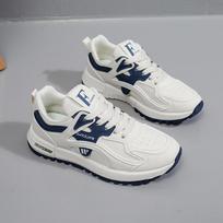 Women's shoes spring spring new student tide all wear thick sole sports single spring autumn casual shoes H568 35 mėlyna