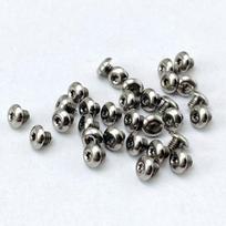 5PCS Titanium Alloy M2.5 T6 Torx Screw Half Round Head M2.5 Thread Screws for Fold Knife Handle Spindle DIY Make Repair Accessories No. 2