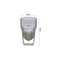 120ml Whisky Glass Wine Cup 4oz Creative Juice Mug Transparent Milk Tea Cups Cocktail Drinking Glasses Household Drinkware Mugs 1pcs gray