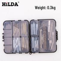 HILDA Electric Screwdriver & Drill Accessory Set: Screws, Small Yellow Croaker Expansion Screws, Socket Wrench.