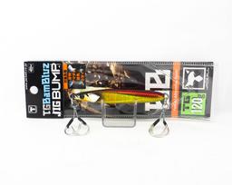 Jackall Metalinis jig Bambluz Bump TG Volframas 120 gramų Raudonas auksas (2247) black