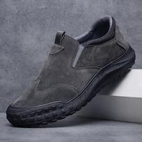 New Casual Work Wear Shoes Soft Top Lazy Shoes 2024 Bestselling Product Luxury Men's Social Shoes Popular Shoes Running Shoes 39 pilka spalva