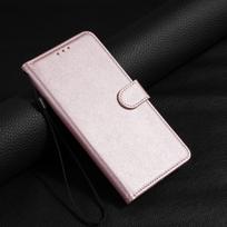 Magnetinė Piniginė Kortelės Lizdas Nuotraukos Rėmelis Atlenkiamas Stovas Odinis Atverčiamas Dėklas iPhone 15 Pro Max 14 Plus 13 12 11 XS XR SE 2022 8 7 Dangtelis iPhone 15 Pro Max rožinio aukso spalvos