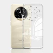 For Realme 13 Pro Plus 5G Case Clear Soft Silicone Phone Case For Realme 13Pro+ Realme 12 Clear Shockproof Protect Cover Coque For Realme 13 5G gryna