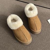 Fashion fur integrated heightening thick-soled snow boots women's 2025 new winter velvet thickened warm cotton shoes 35 kupranugaris
