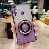 P30lite Prabangi gradiento dengimo laikiklio dėklas, skirtas Huawei P30 Lite Pro P30pro P40 P50 P60 Pura 70, smūgiams atsparus silikoninis stovas Pura 70 Ultra gray