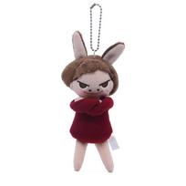Cute 18cm Yoshito Nara Stuffed Plush Toy Small Devil Angel Doll Pendant Gifts 18cm