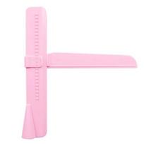 Adjustable Cake Icing Scraper Smoother Fondant Cake Baking Comb Decorating Tool rožinė