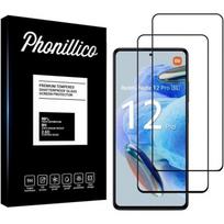 Tempered Glass for Xiaomi Redmi Note 12 PRO 5G [Pack 2] Phonillico® Screen Protector Glass Film skaidri